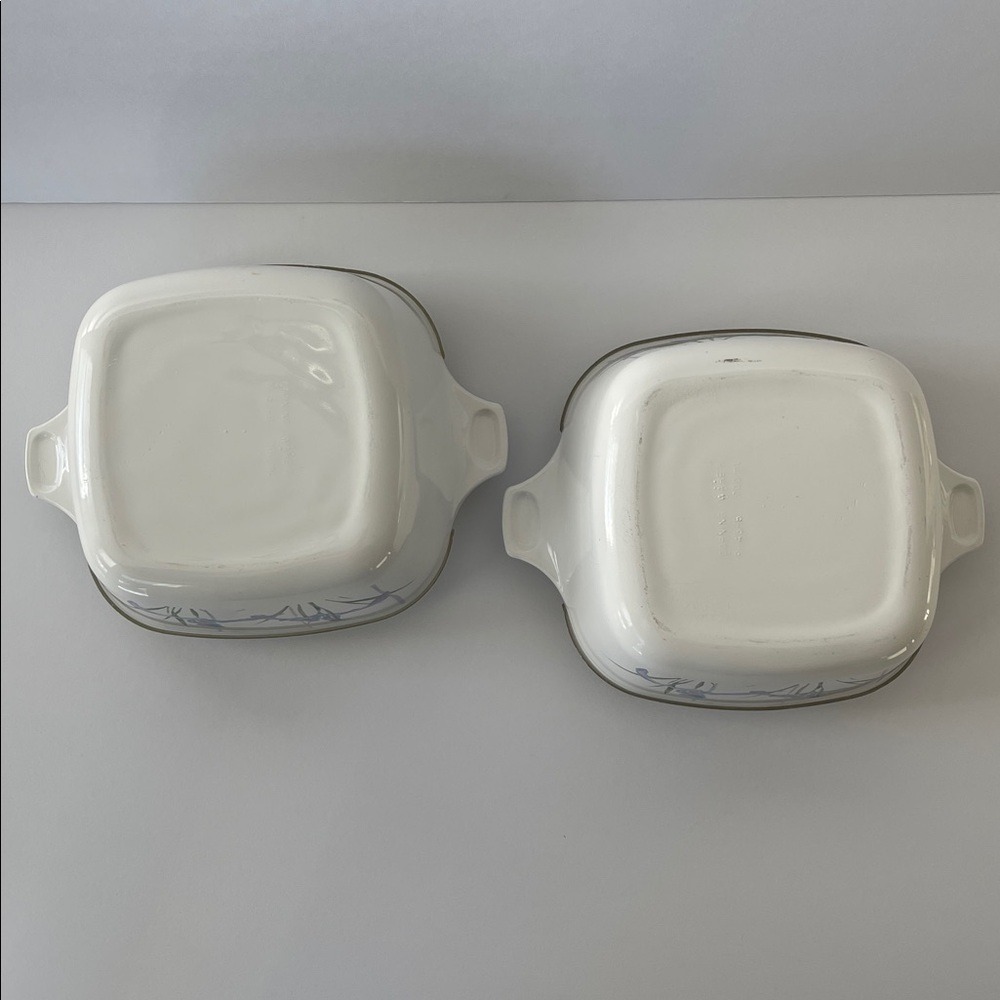 CorningWare 700ml Shadow Iris Square Casserole Dishes‎ with Lids - Picture 7 of 16